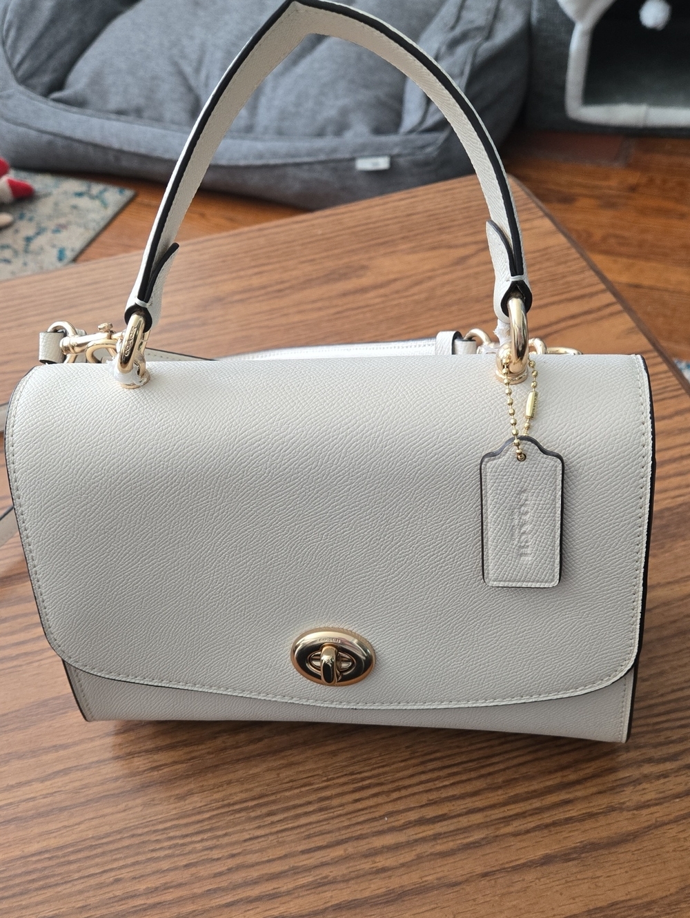 Brand New Coach Cream Bag